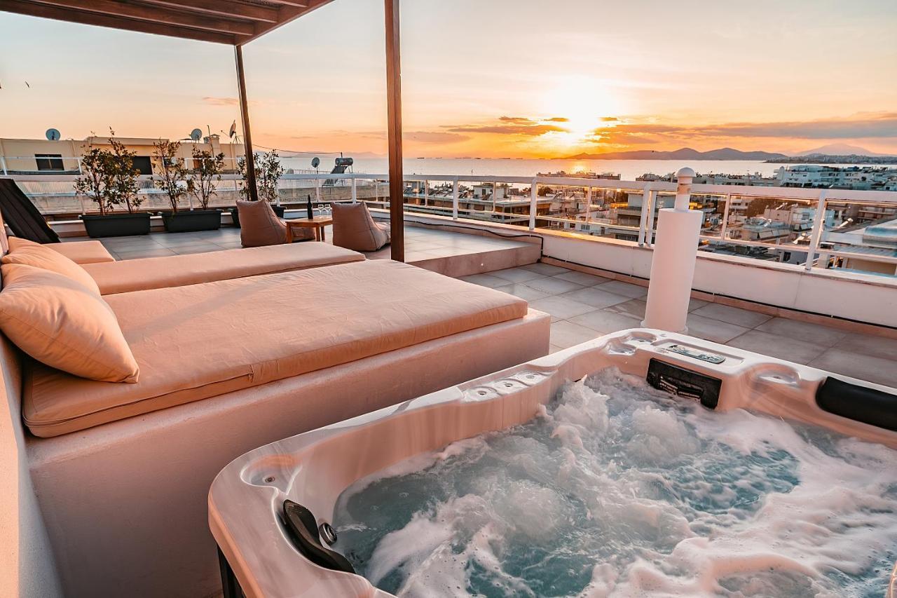 Suites With Magical View & Jacuzzi Atena Exterior foto