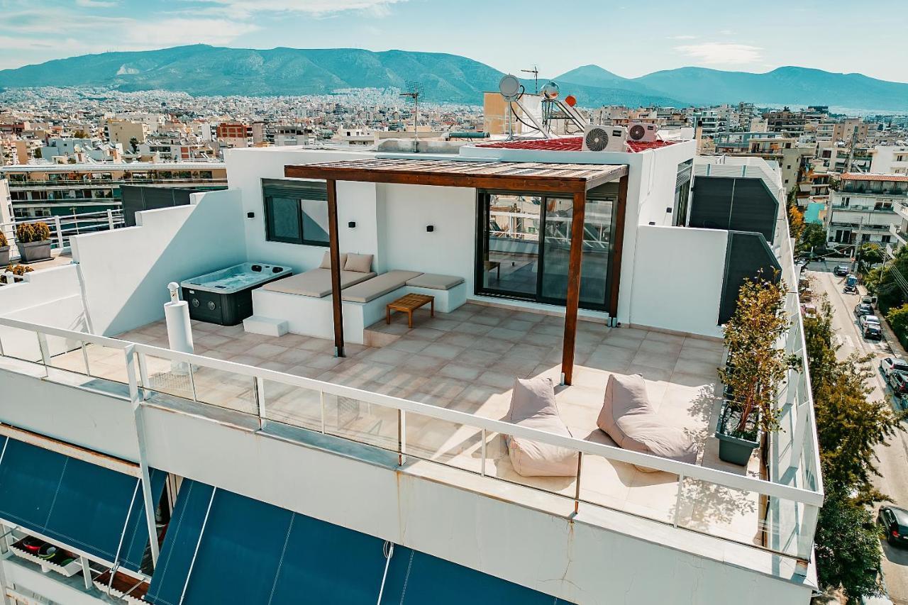 Suites With Magical View & Jacuzzi Atena Exterior foto
