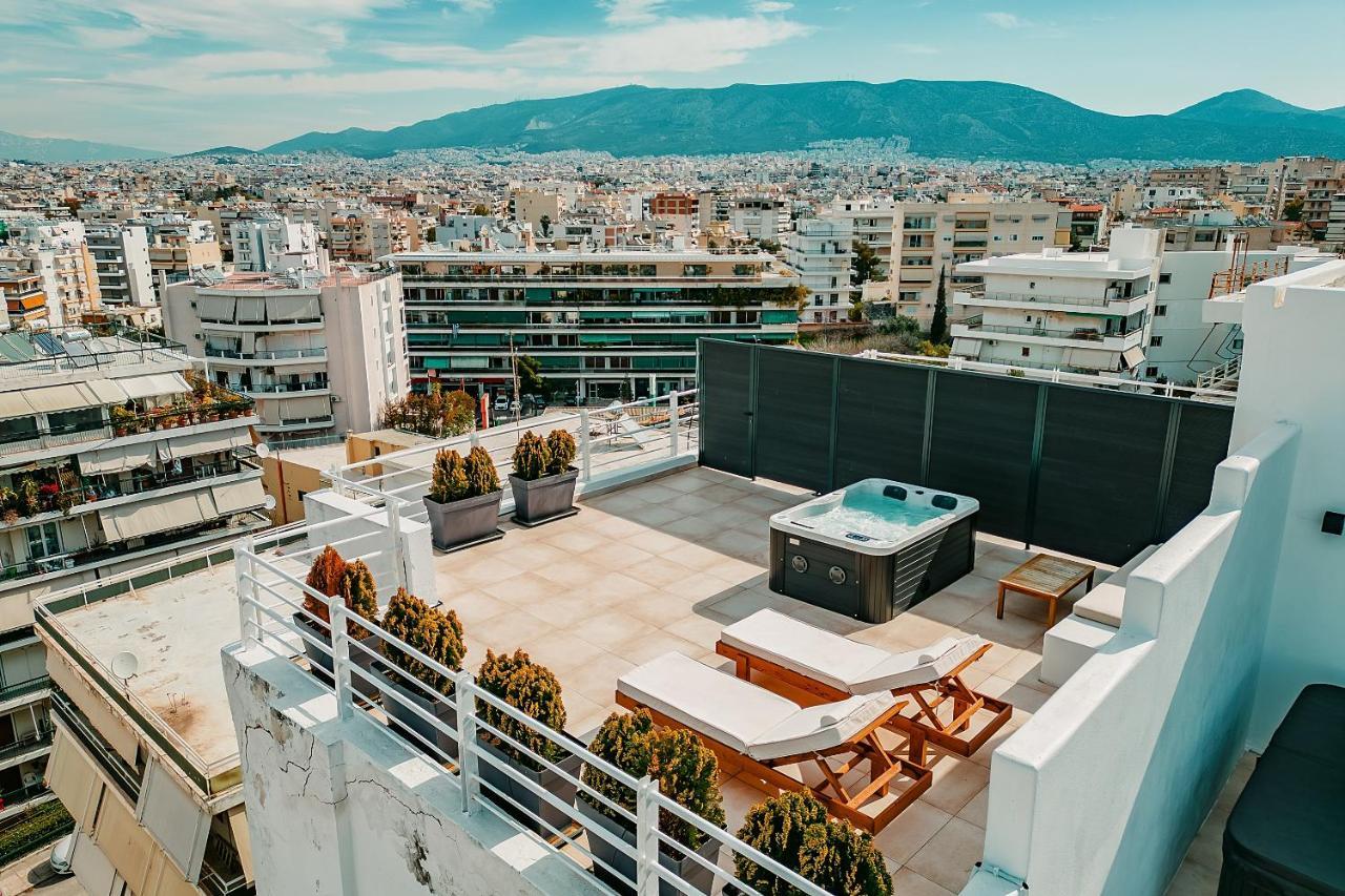 Suites With Magical View & Jacuzzi Atena Exterior foto