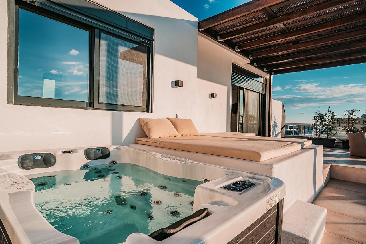 Suites With Magical View & Jacuzzi Atena Exterior foto